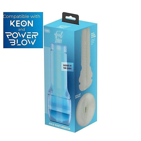 FeelGlow Glow-in-the-Dark Textured Stroker by Kiiroo