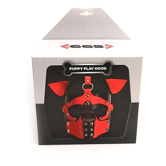 Plush Pup Bondage Hood by Sport Fucker