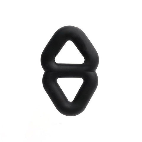 Binder Cock Ring - Rectangular Silicone by Sport Fucker