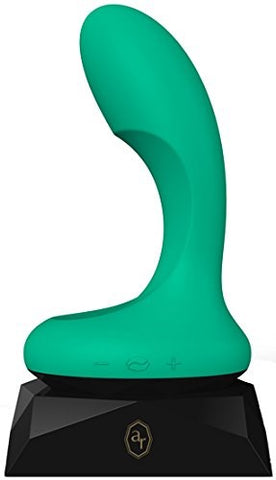 L'Amourose Rosa Massager in Emerald