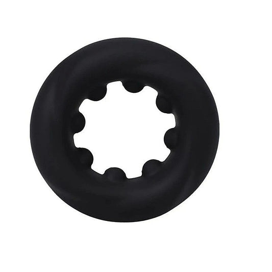 ROCK SOLID The Twist Silicone Cock Ring by Doc Johnson