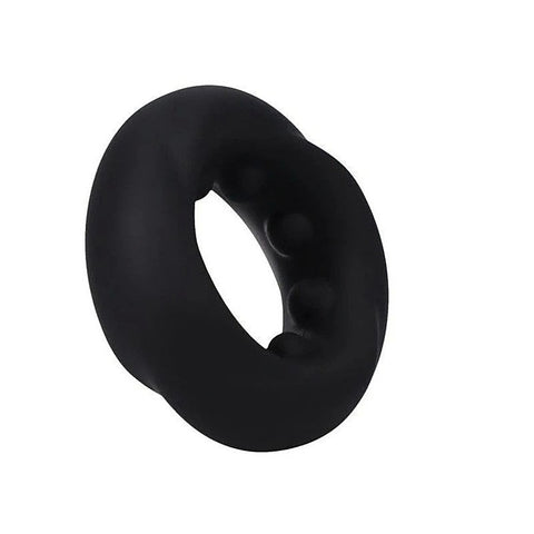 ROCK SOLID The Twist Silicone Cock Ring by Doc Johnson