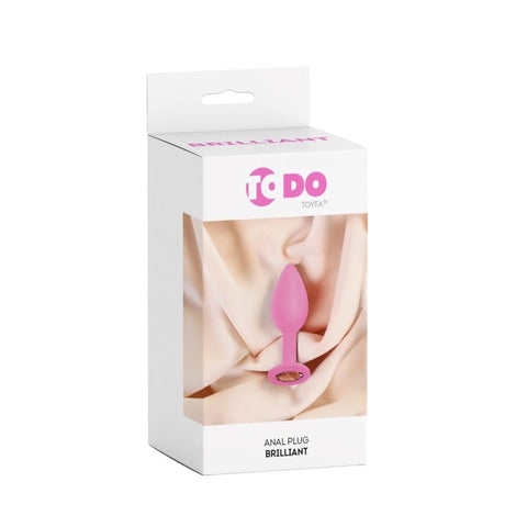 Brilliant 7 cm Silicone Butt Plug by ToDo