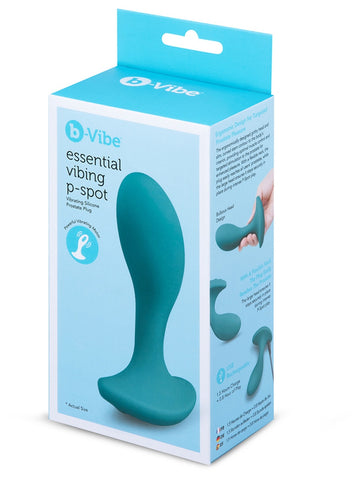 Essential Vibing P-Spot Silicone Plug by B-Vibe