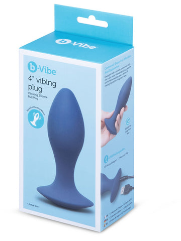 4 Inch Vibing Silicone Prostate Plug by B-Vibe