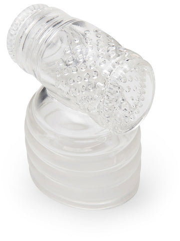 Clear Male Masturbator Wand Attachment by Le Wand