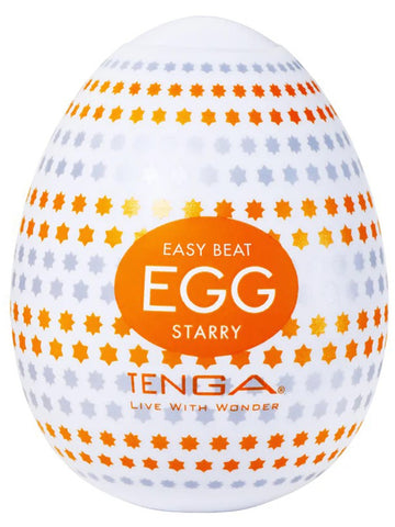 Egg Starry Star Bump Textured Stroker by Tenga