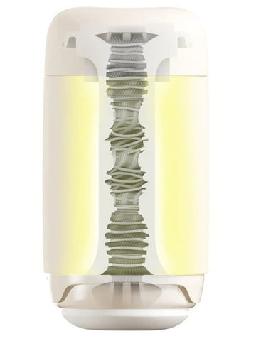 Puffy Reusable Textured Male Masturbator by Tenga