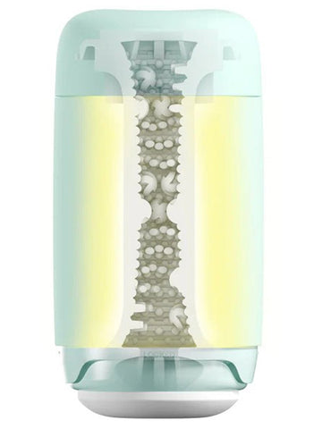 Puffy Reusable Textured Male Masturbator by Tenga