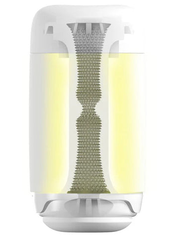 Puffy Reusable Textured Male Masturbator by Tenga