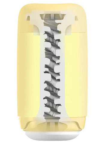 Puffy Reusable Textured Male Masturbator by Tenga