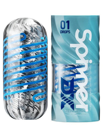 Spinner Dx 01 Drops Spinning Texture Stroker by Tenga