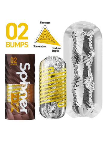 Spinner Dx 02 Bumps Spinning Dome Stroker by Tenga