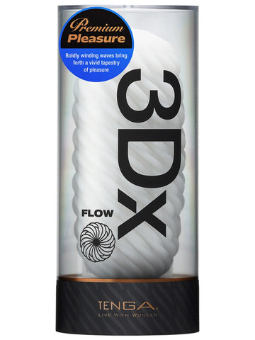 3Dx Flow Rolling Wave Reversible Stroker by Tenga