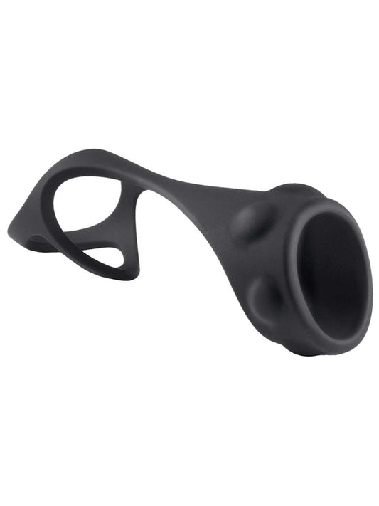Enhancer Textured Cock Strap and Ball Stretcher by Nasstoys