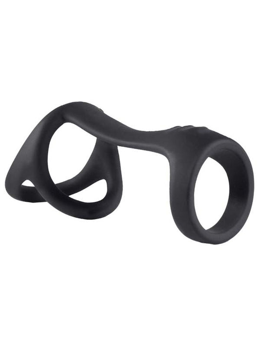 Magic Ridged Cock Strap and Ball Stretcher by Nasstoys