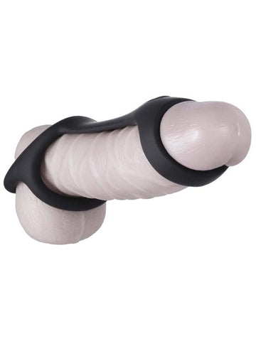 Magic Ridged Cock Strap and Ball Stretcher by Nasstoys