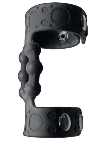 Magic Beaded Cock Ring and Adjustable Ball Straps