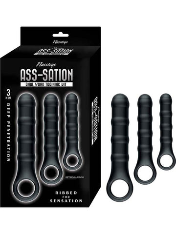 Ass-Sation Anal Wand Training Kit by Nasstoys