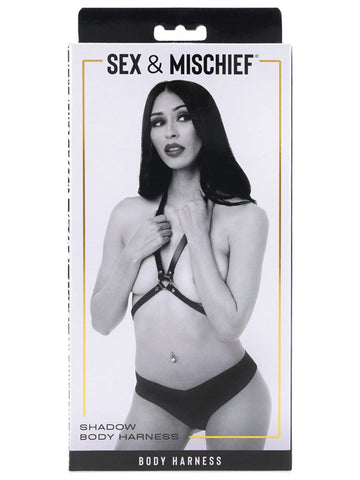 Sex and Mischief Shadow Body Harness by Sportsheets