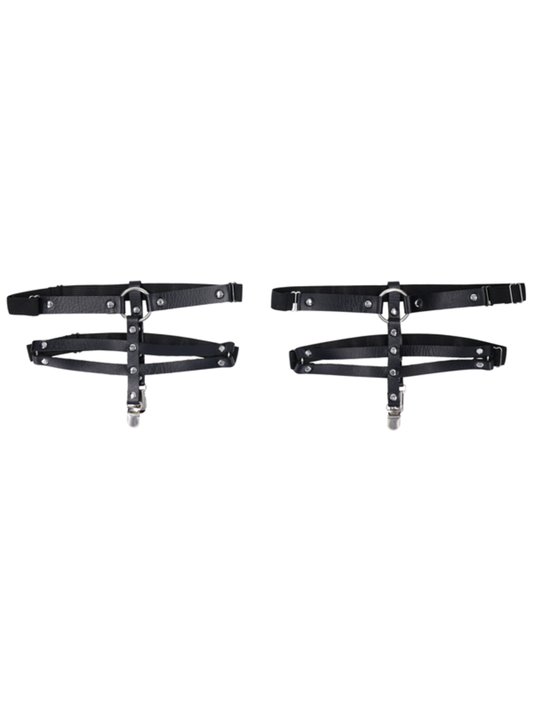 Sex and Mischief Shadow Bondage Garters by Sportsheets