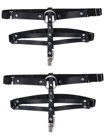 Sex and Mischief Shadow Bondage Garters by Sportsheets