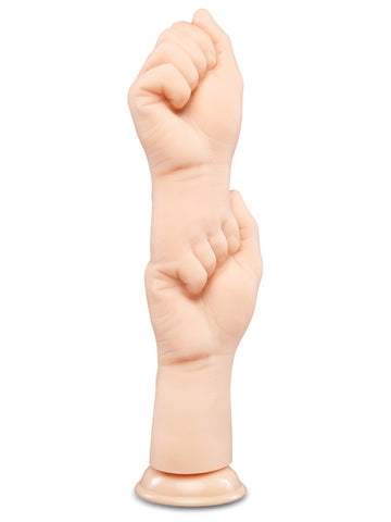 Fists 14.5 Inch Fist-Style Suction Realistic Dildo by B-Vibe