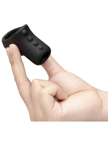 B-Vibe Flex Ring Shaft Silicone Cock Ring & Ball Stretcher