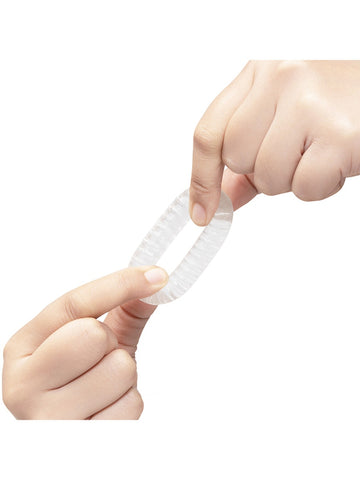 Stretch-Tech Swirl Ultra Stretchy Cock Ring by B-Vibe
