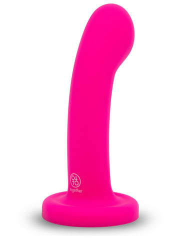 Pop 5.5 Inch Silicone Dildo and Harness Set by Together