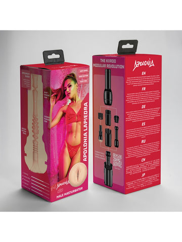 Feel Apolonia Sculpted Texture Stroker by Kiiroo