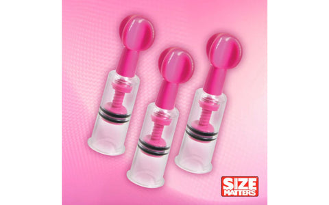 MAXtwist Clit Nipple Sucker 3 Pc Set by XR Brands