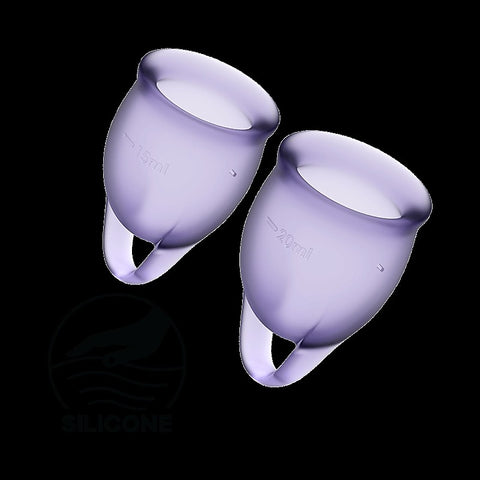 Feel Confident Silicone Menstrual Cup by Satisfyer