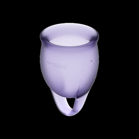 Feel Confident Silicone Menstrual Cup by Satisfyer