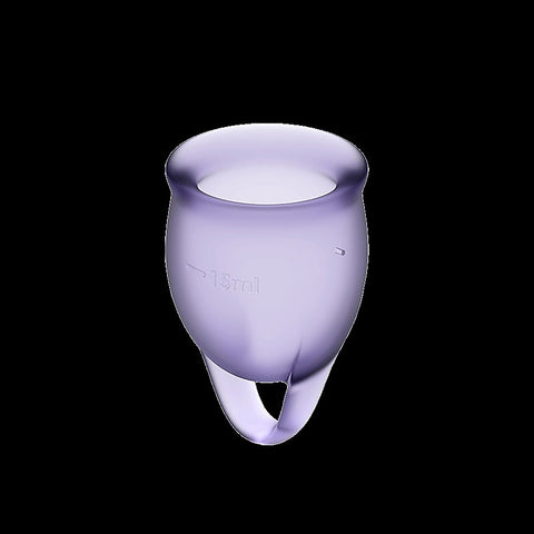 Feel Confident Silicone Menstrual Cup by Satisfyer
