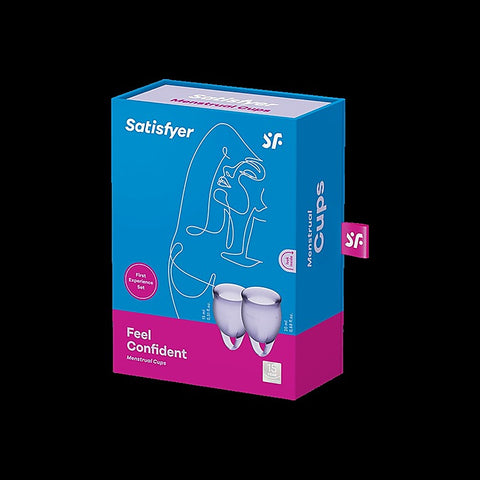 Feel Confident Silicone Menstrual Cup by Satisfyer