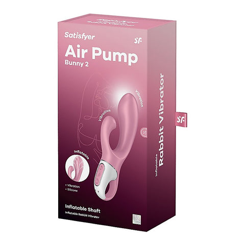 Air Pump Bunny 2 G Spot Rabbit Vibrator by Satisfyer