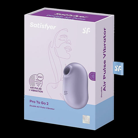 Pro To Go 2 Air Pulse Clitoral Massager By Satisfyer