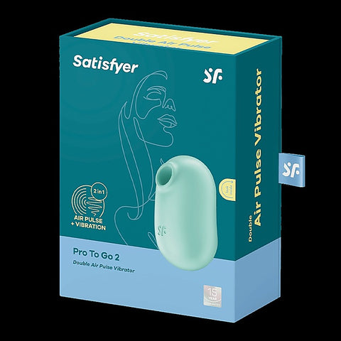 Pro To Go 2 Air Pulse Clitoral Massager By Satisfyer