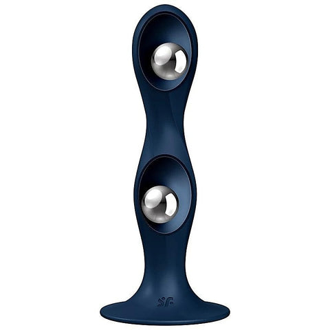 Satisfyer Double Ball-R Silicone Dildo by Xgen Products