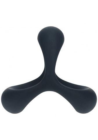 Tri O Ergo Silicone Cock and Balls Cock Rings by Shots Toys