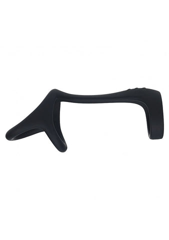 Tri O Silicone Shaft Cock and Ball Ring by Shots Toys