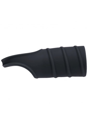 LEVELZ Silicone Cock Ring and Ribbed Sleeve by Shots Toys