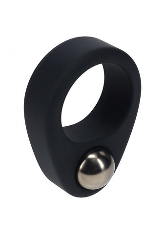 Single Weighted Ball Men's Cock Ring by Shots Toys