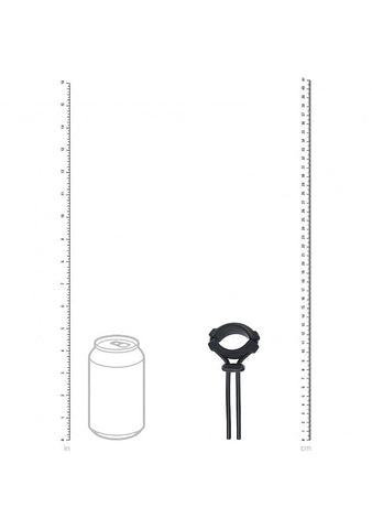 Wide Detachable Lasso Cock Ring by Shots Toys