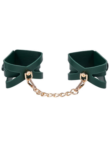 Indica Cutout Bondage Hand Cuffs by Sportsheets