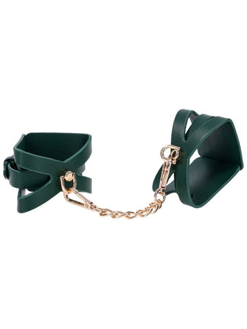Indica Cutout Bondage Hand Cuffs by Sportsheets