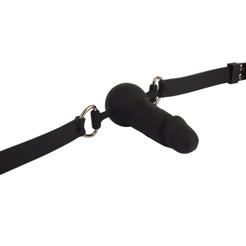 Bondage Play Fully Adjustable Dildo Gag by Chisa