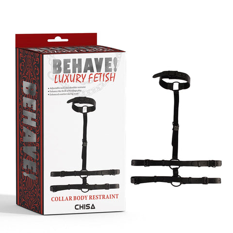 Adjustable Bondage Collar Body Restraint by Chisa