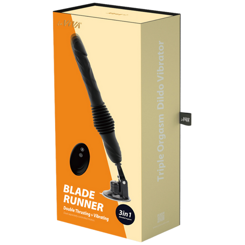 Blade Runner Double Thrusting & Vibrating Dildo by La Viva